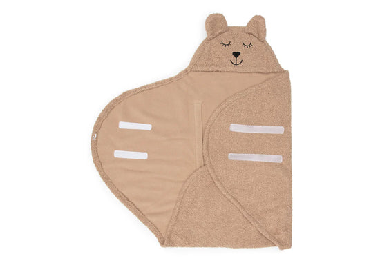 Jollein Wikkeldeken Bear Boucle - Biscuit