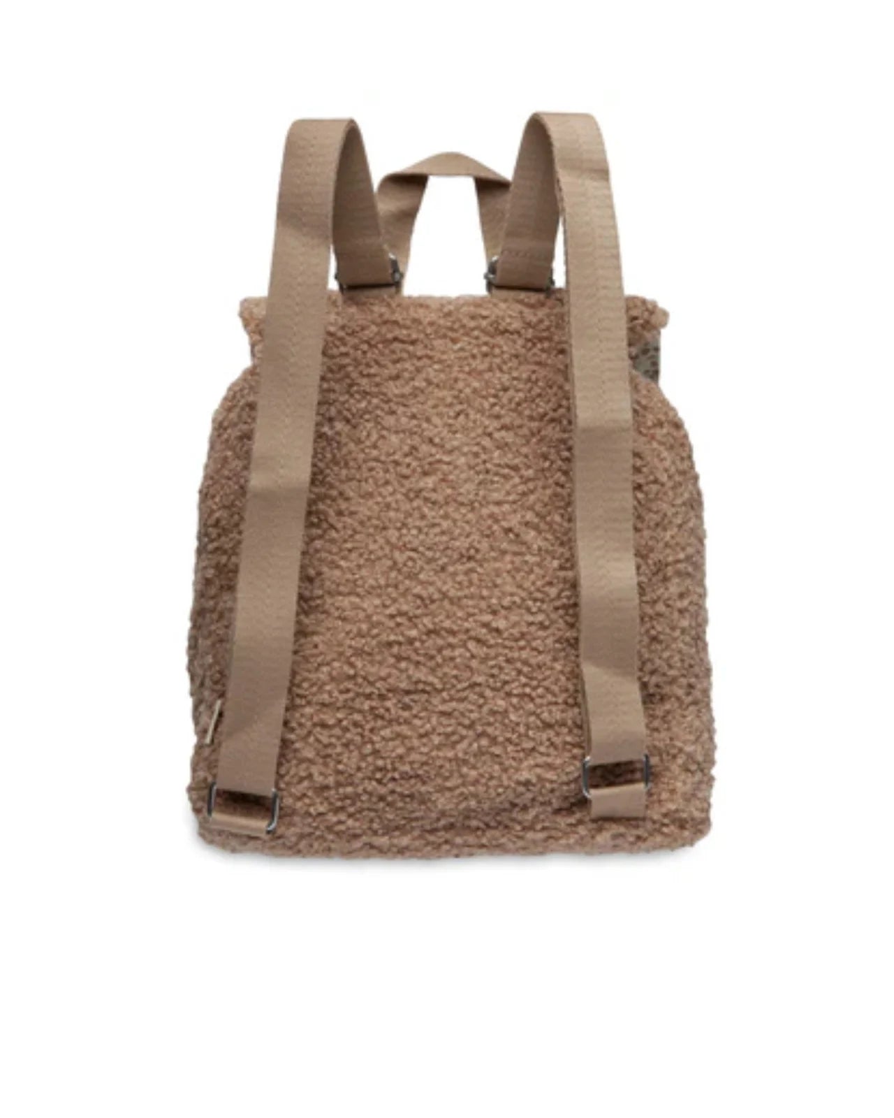 Jollein teddy rugtas Biscuit  met geborduurde naam