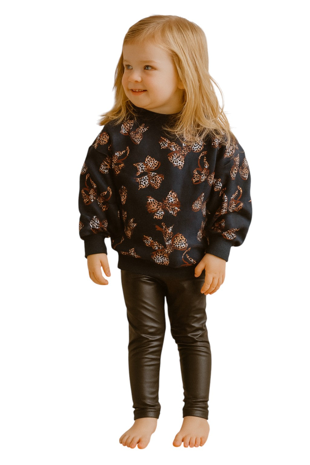 Sweater leopard strik