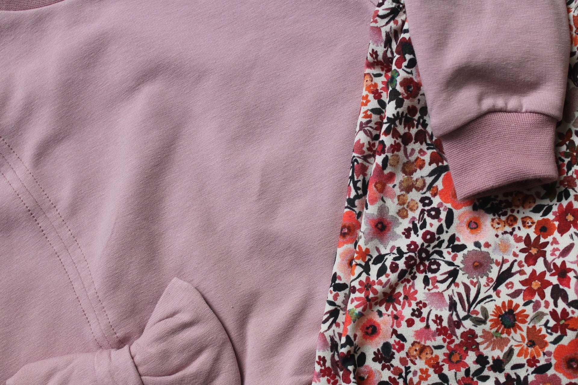 sweater old pink strik