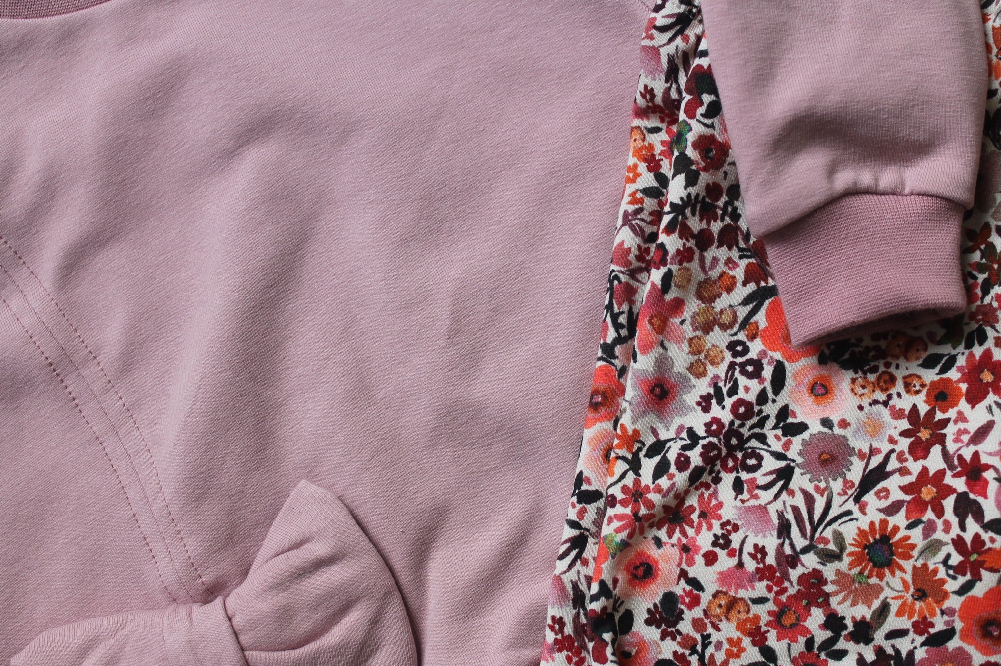 sweater old pink strik