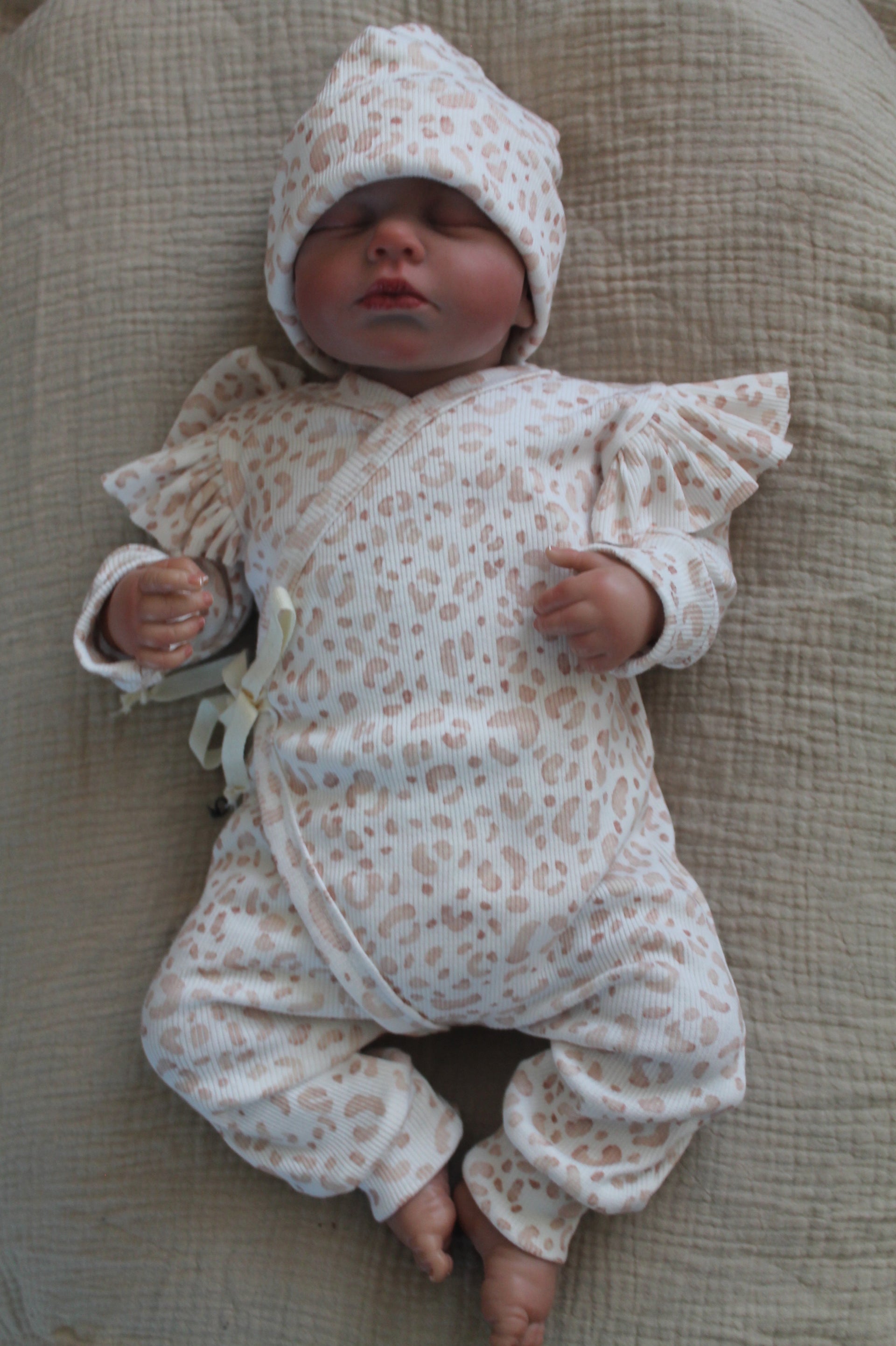 Kimono Boxpakje leopard