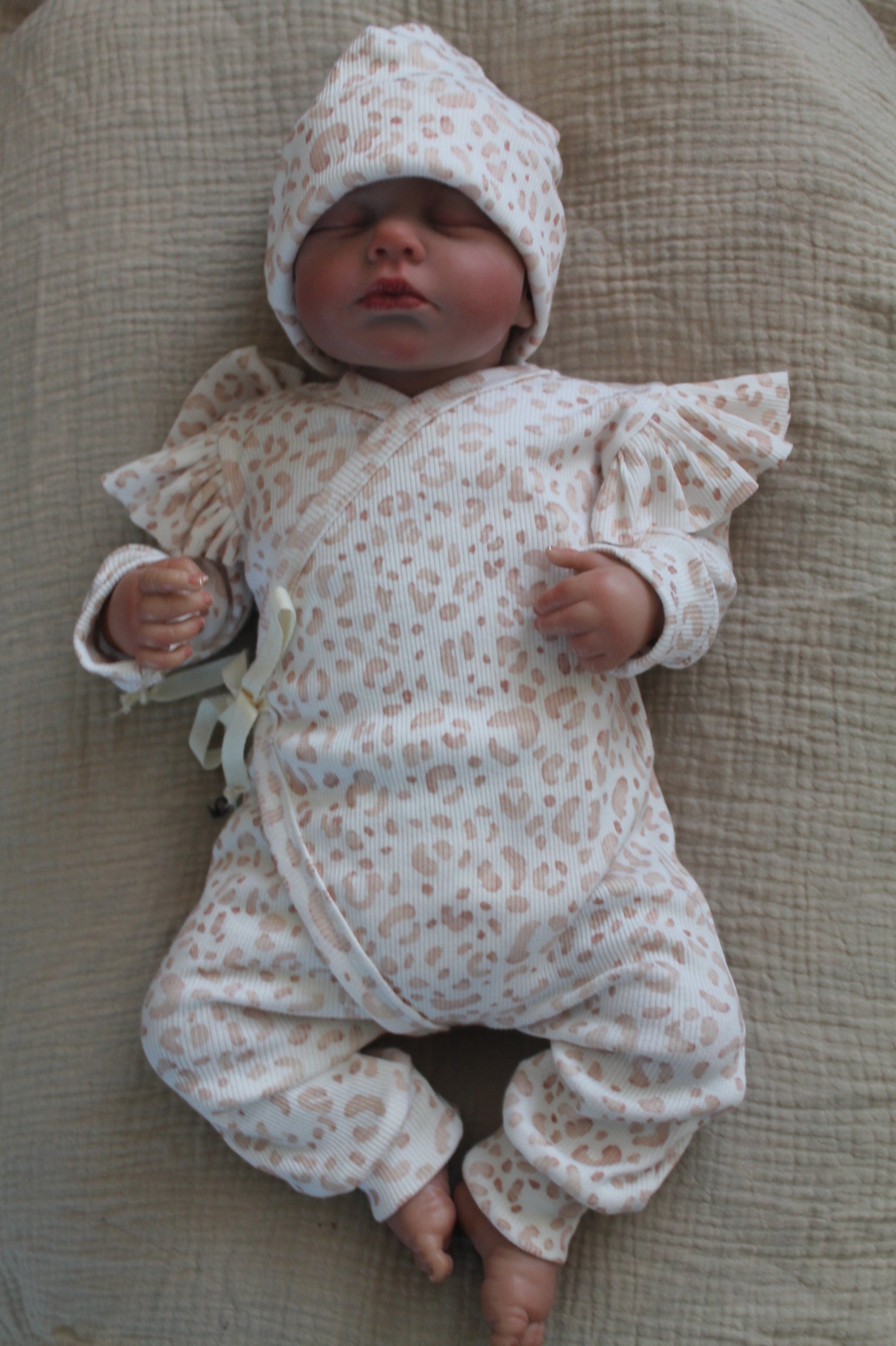 Kimono Boxpakje leopard