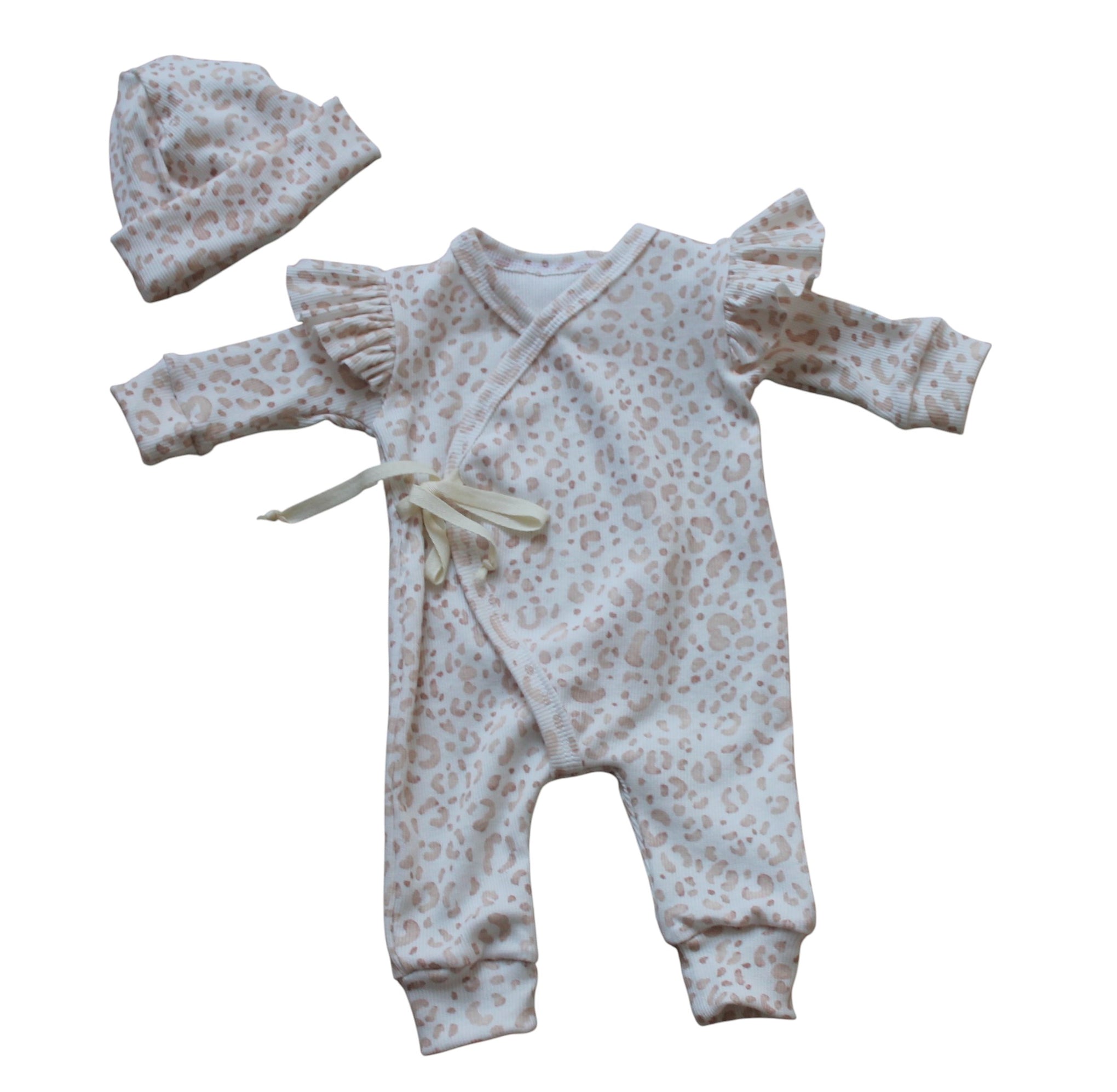 Kimono Boxpakje leopard