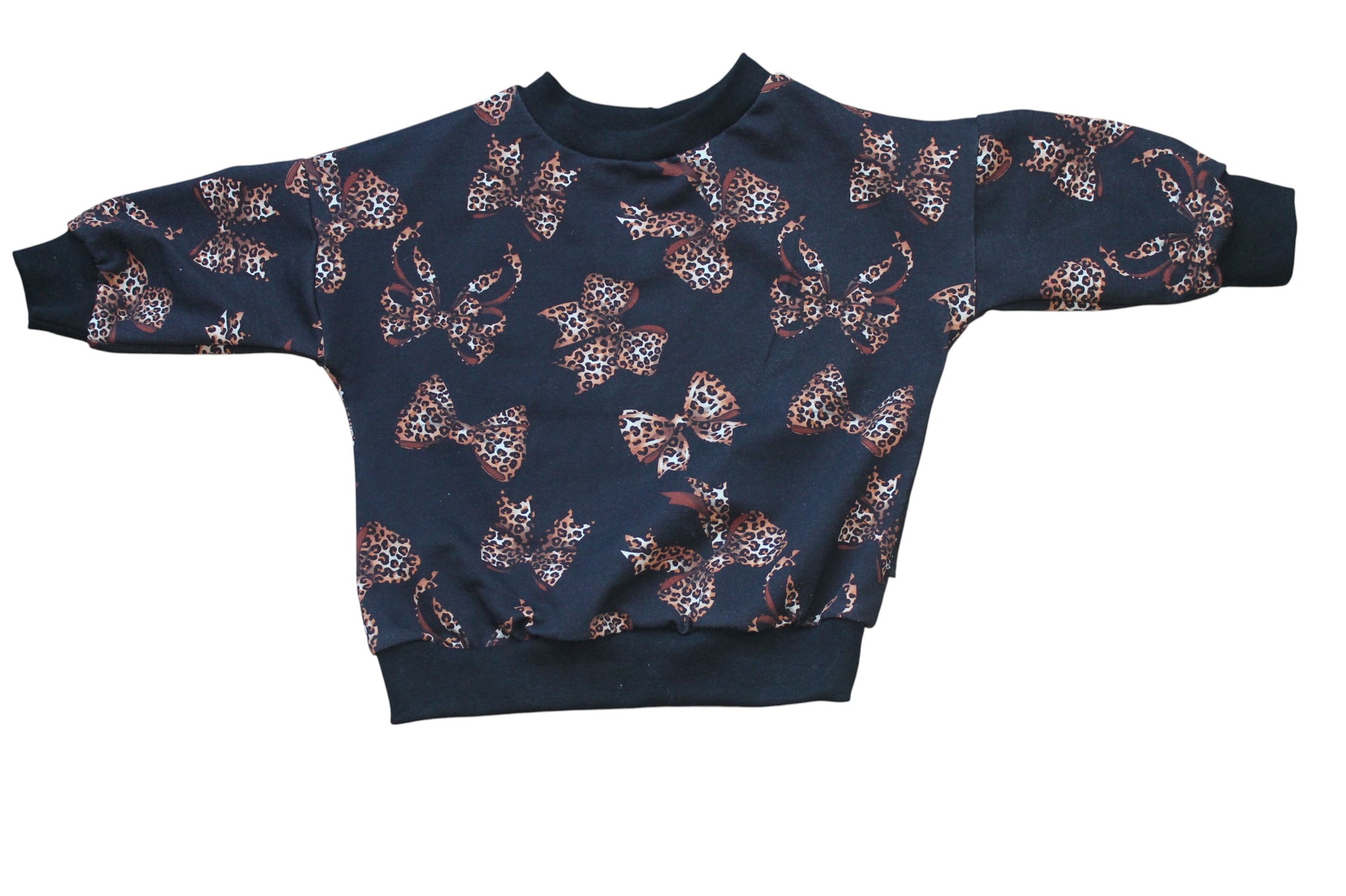 Sweater leopard strik