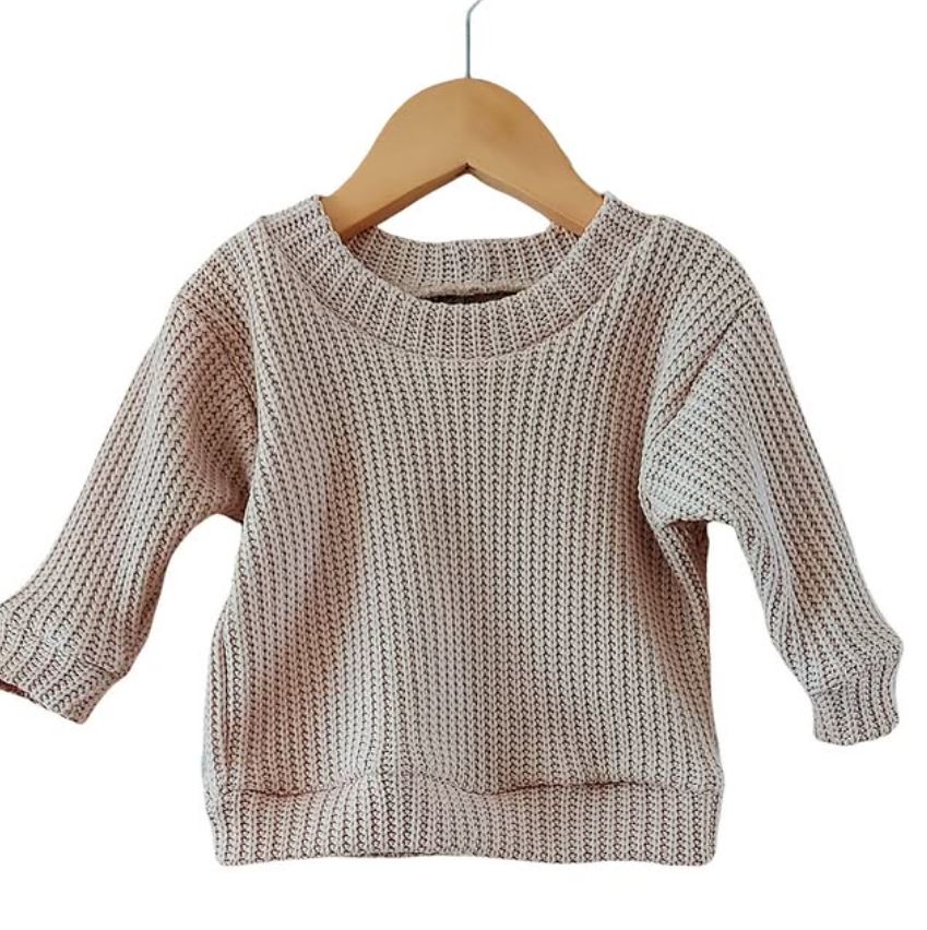 trui big knit beige