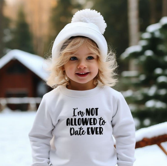 sweater I’m never allowed to date ever