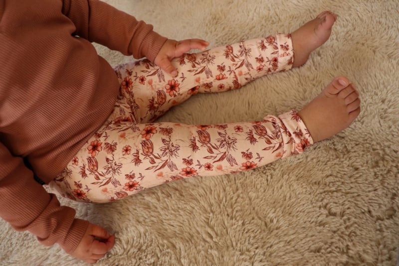 Legging flowery