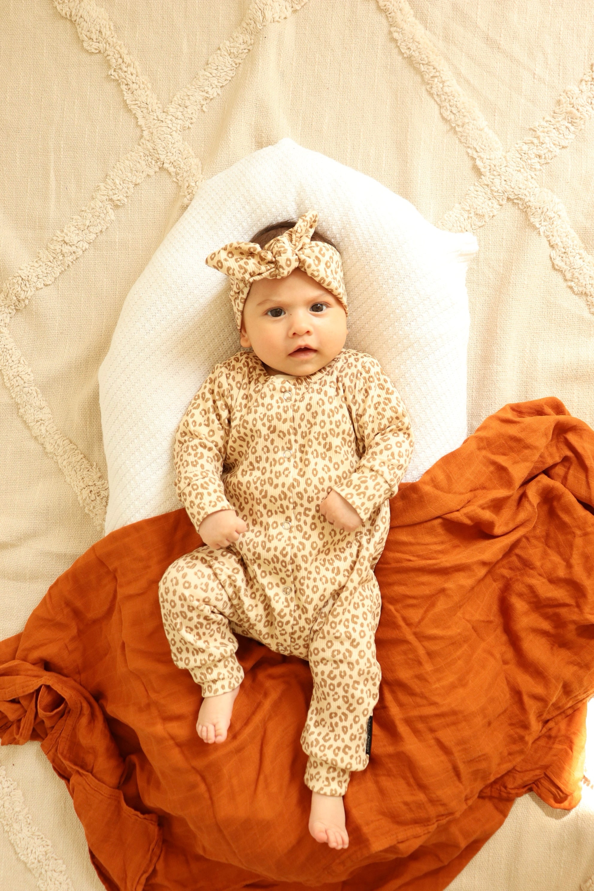 Boxpakje leopard beige