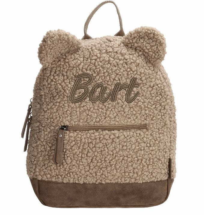 Rugtas teddybeer taupe